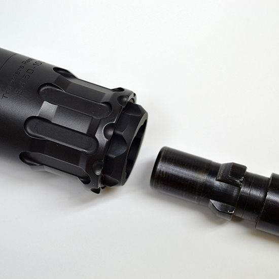 RUGGED 3 LUG MOUNT OBSIDIAN SUPPRESSOR - Hunting Accessories